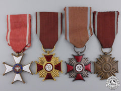 Four Polish Medals & Awards