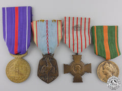Four Second War French Medals And Awards