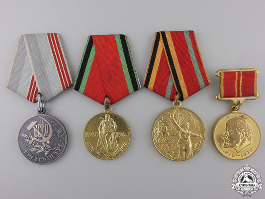 four_soviet_russian_medals_and_awards_four_soviet_russ_553a41cebfa4b