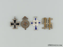 Four Third Reich Miniature Awards