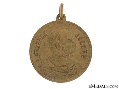 franz_joseph_at_cakovec_autumn_manoeuvres_commemorative_medal1896_franz_joseph_at__508acede579f6