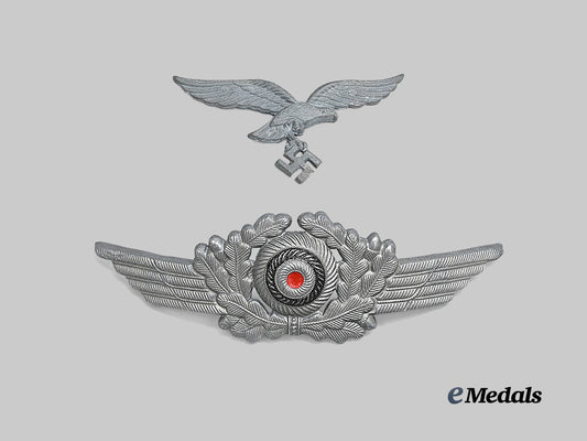 germany,_luftwaffe._a_set_of_visor_cap_insignia_for_enlisted_ranks_e_medals__g61840_2