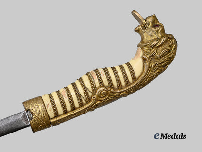 germany,_imperial._a_letter_opener,_with_lion_head_pommel_e_medals__g62633_4