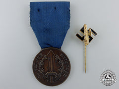 Italy, Fascist State. A Medal For Military Valour; Bronze Grade With Stickpin