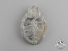 An Early War Silver Grade Tank Assault Badge