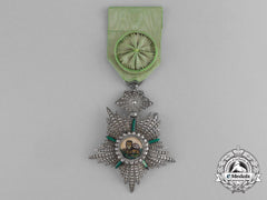 An Iranian Order Of The Lion And The Sun; 4Th Class Officer