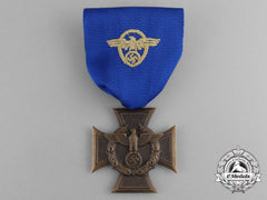 A Third Reich Period German Border Protection (Zollgrenzschutz) Long Service Award