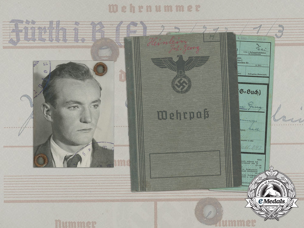 a_wehrpaß_and_health_book_to_johann_heinlein;_landesschützen_battalion_g_246_2