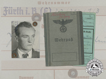 a_wehrpaß_and_health_book_to_johann_heinlein;_landesschützen_battalion_g_246_2