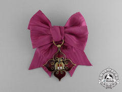 Spain, Kingdom. A Children Of The Nobility Of Madrid Women's Breast Badge