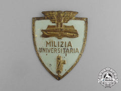An Italian University Militia Fascist Membership Sleeve Badge