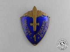 An Italian 1St Division Rapid "Eugene Of Savoy" Sleeve Badge