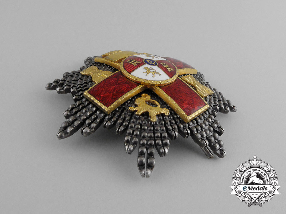 a_spanish_order_of_military_merit;2_nd_class_breast_star_with_red_distinction_g_380_1