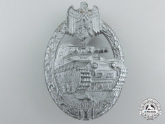 A Silver Grade Tank Badge