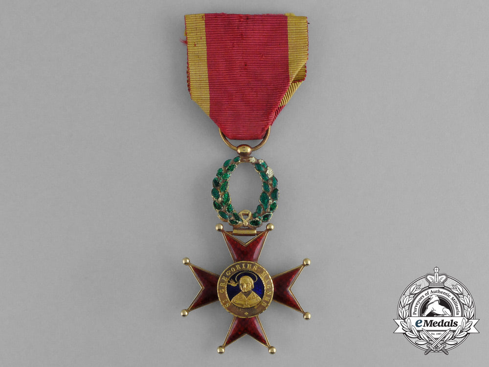 vatican._an_equestrian_order_of_st._gregory_the_great_in_gold,_knight,_c.1920_g_452