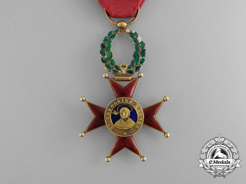 vatican._an_equestrian_order_of_st._gregory_the_great_in_gold,_knight,_c.1920_g_453