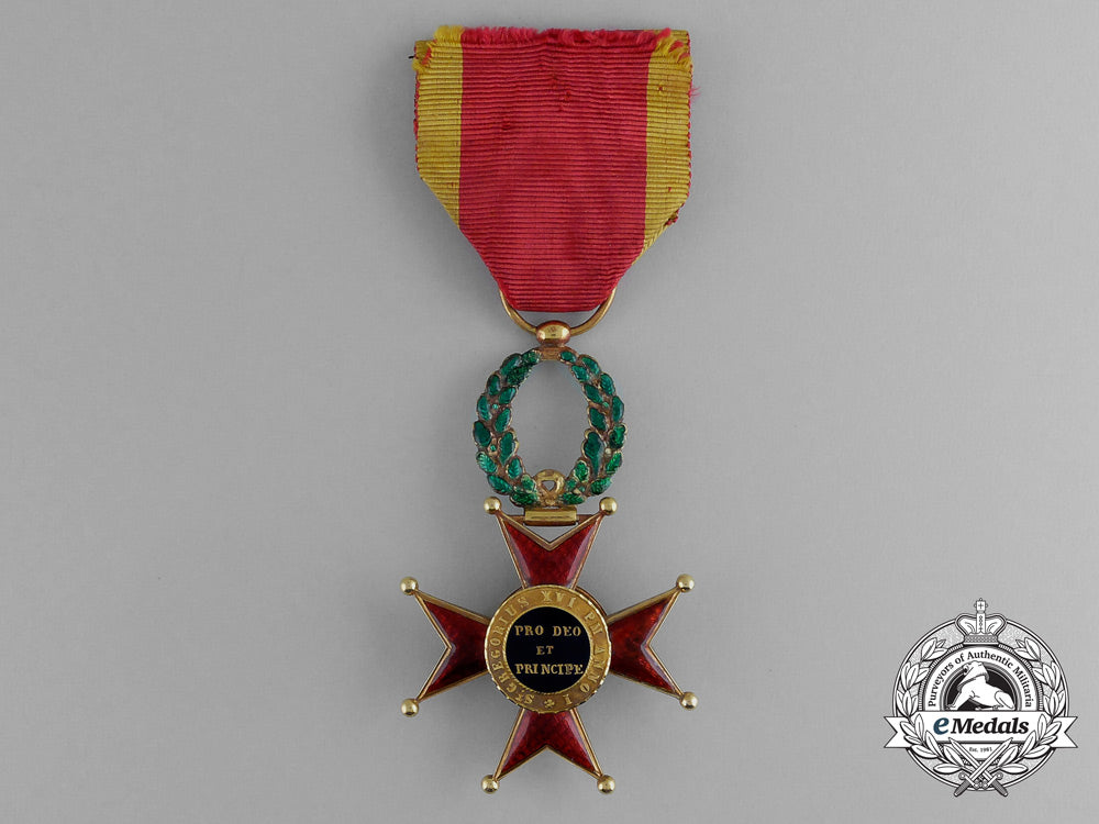 vatican._an_equestrian_order_of_st._gregory_the_great_in_gold,_knight,_c.1920_g_455_1