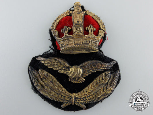 a_first_war_canadian-_made_royal_air_force(_raf)_officer's_cap_badge_g_462