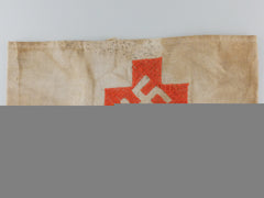 A Rare Nsdap/Sa German Red Cross Armband, C. 1930S
