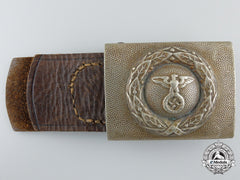 A Dlv/Fliegerschaft Nco’s Buckle With Tab; Published Example