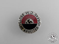 An Hj National Socialist Worker’s Youth Organization Membership Badge