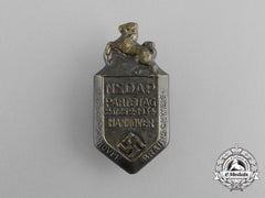 A 1934 Hannover Nsdap Party Day Badge