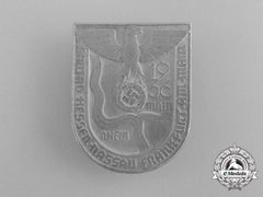 A 1936 Hessen-Nassau Region Frankfurt Am Main District Council Day Badge