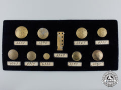 A Second War Kriegsmarine Salesman's Button Board