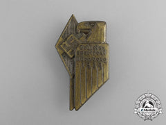 A 1934 Hj Nürnberg Regional Festival Of Sports Badge