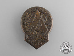 A 1934 Leipzig Sa Brigade 35 Rally Badge