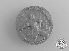 A 1938 German Festival Of Sports Of The Factories Badge