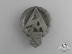 A Fine Quality 1934 Sa Saxony Rally Badge