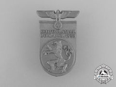 A 1938 Nsdap District Bergland Council Day Badge