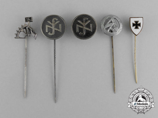 five_second_war_german_membership_and_supporter’s_badges_and_stick_pins_g_736_1