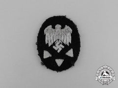 A Kriegsmarine Advanced Civilian Naval Technical Official Trade Patch