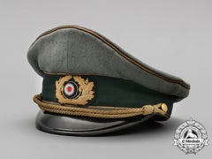 A Wehrmacht Heer General's Visor Cap By Erel