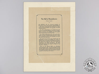 a_scarce_first_war_hall_of_remembrance_commemorative_card_g_850