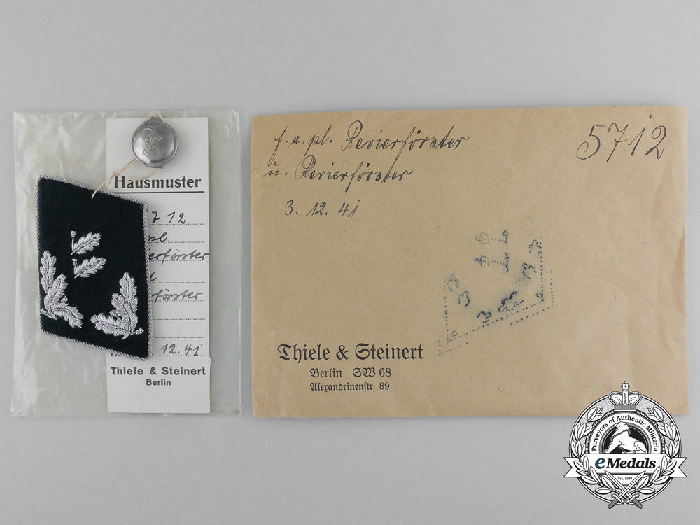 a_mint_and_unissued_revierförster_collar_tab_by_thile&_steinert;_dated1941_g_872_1