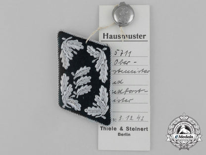 a_mint_and_unissued_oberforstmeister/_landforstmeister_collar_tab_by_thile&_steinert;_dated1941_g_878_1