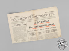 The “Völkischer Beobachter”, Vol. 51, Issue 308, 1938