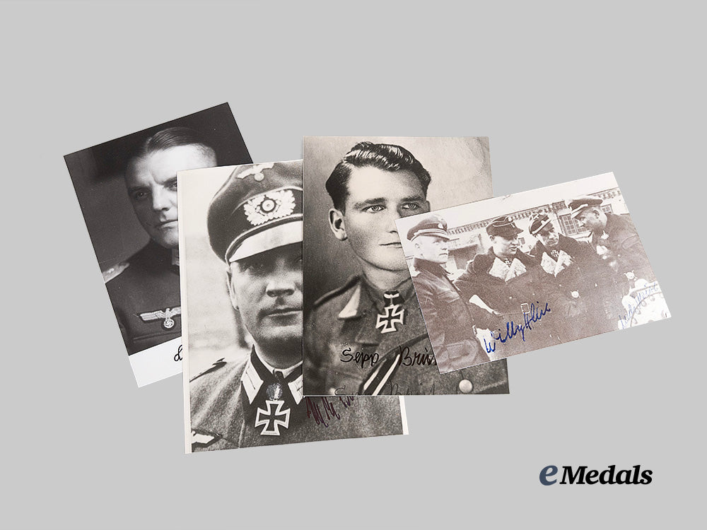 germany,_third_reich._a_lot_of_post-_war_signed_knight’s_cross_winner_photographs_e_medals__g62066_2