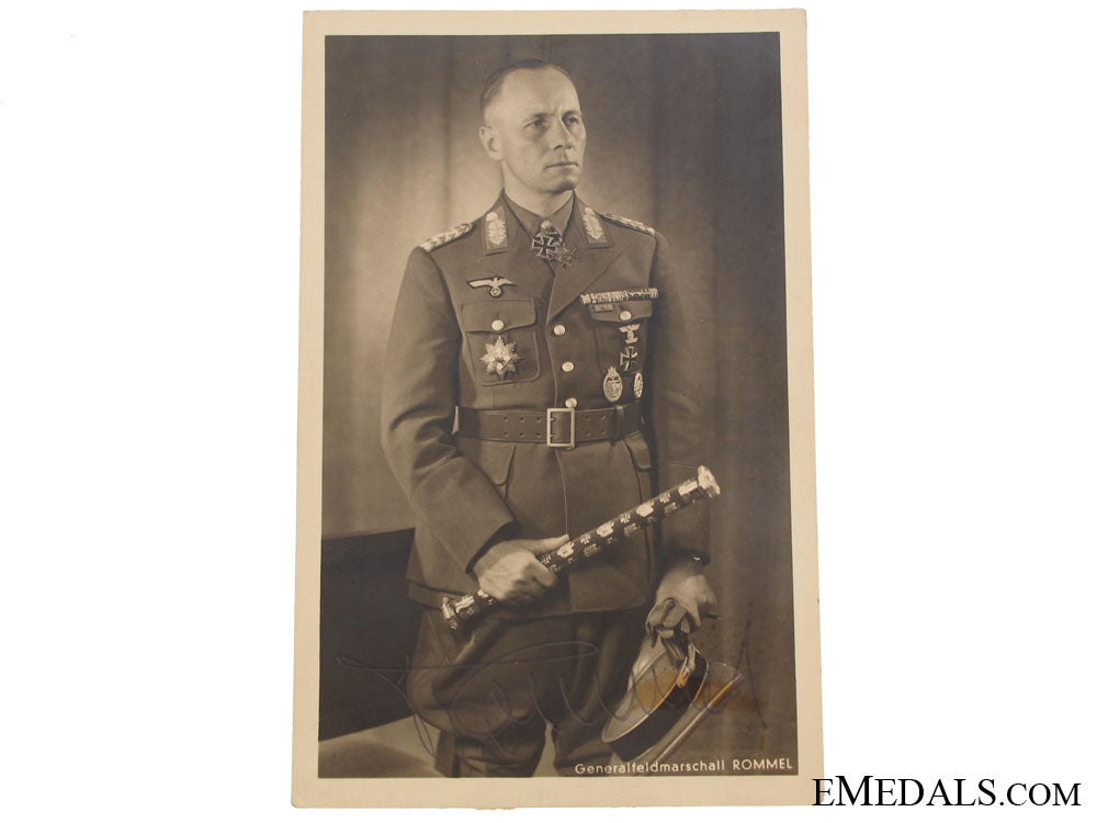 signed_postcard-_generalfieldmarschall_erwin_rommel_gdp4006