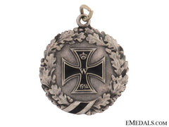 Patriotic Iron Cross Pendant