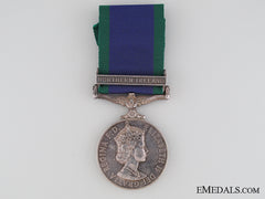 General Service Medal 1962 To Marine S.a. Hutton