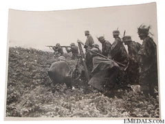 German Army Combating Partisans Photograph
