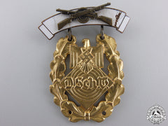 German Shooting Association (Dschv) Large Shooting Award: Gold Grade Badge