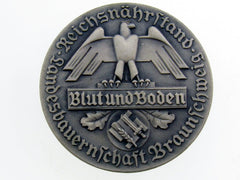 Blut Und Boden (Blood And Soil) Medal