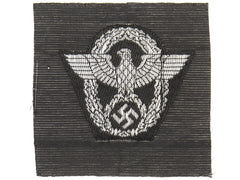 Ss Police Field Cap Insignia For Other Ranks