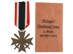 War Merit Cross 2Nd. Class W/Swords