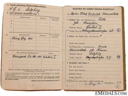 soldbuch_to_kc_winner_felix_emanuel_adamowitsch_grakc4168c